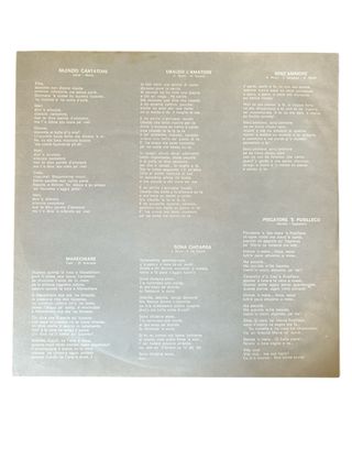 Antonello Rondi vinile