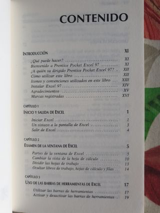 Libro Excel 97