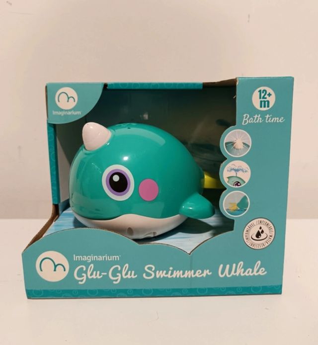 GLU-GLU ballena nadadora SWIMMER WHALE