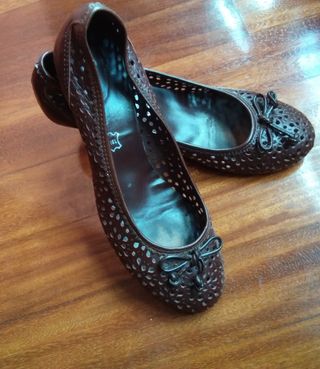 OFERTA !! LOTE zapatos PIEL TACON tacones botas 
