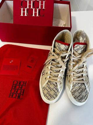 Zapatilla-Botín Canvas CAROLINA HERRERA T.37