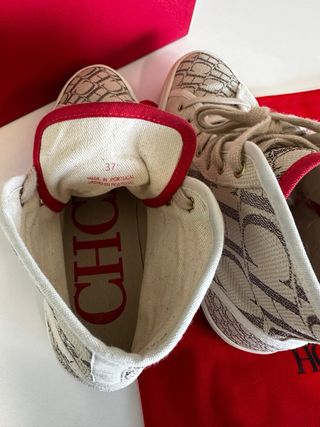Zapatilla-Botín Canvas  CAROLINA HERRERA  T.37