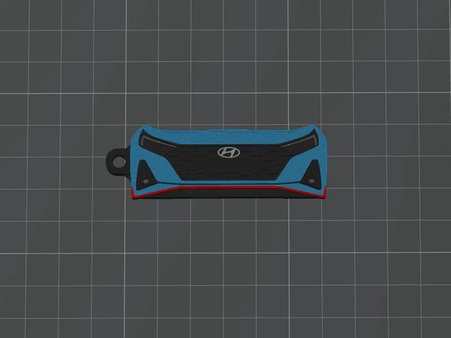 Llavero 3D personalizado Hyundai I20N