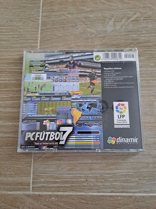 PC Fútbol 7 - CD ROM