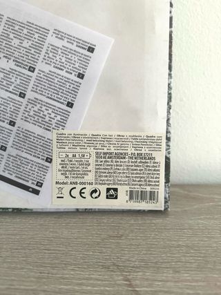 Nuovo Quadro Da Appendere Con Luci Lanterna Natale