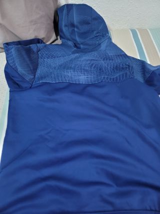 Sudadera Nike Azul Térmica Dri-Fit Talla XL