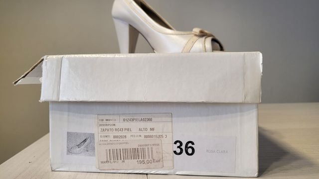 ZAPATO NOVIA Rosa Clará