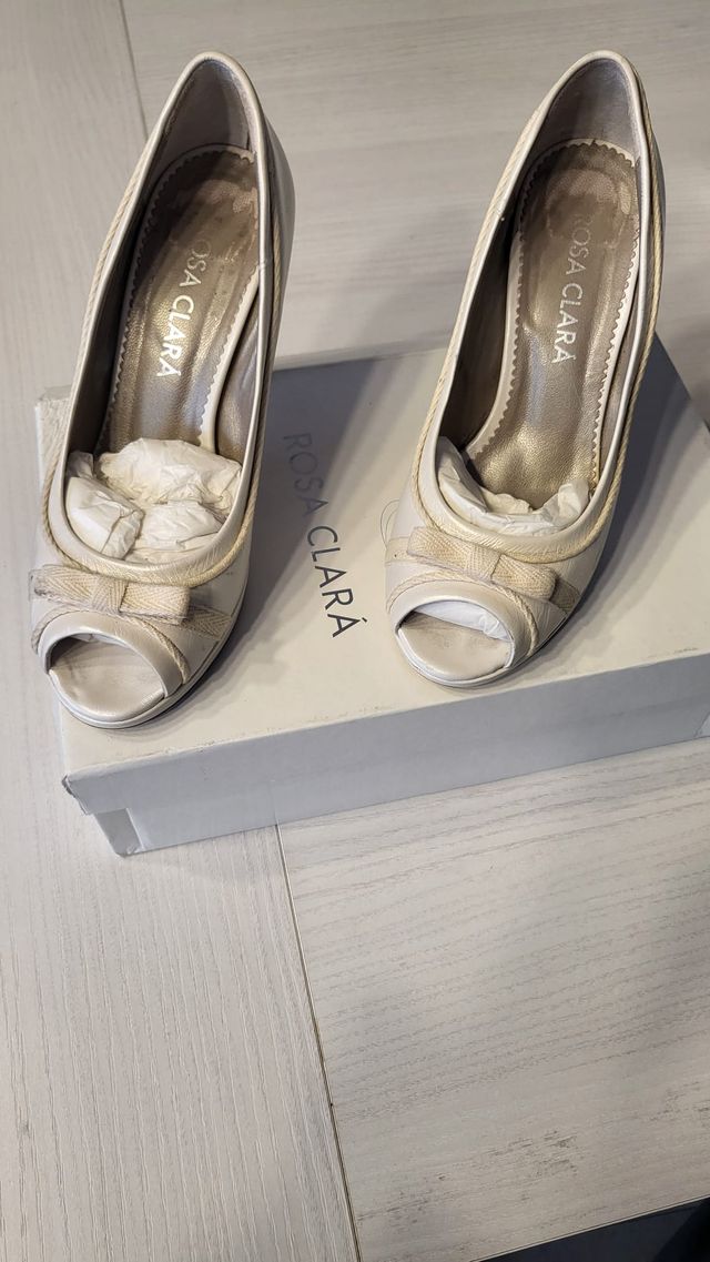 ZAPATO NOVIA Rosa Clará