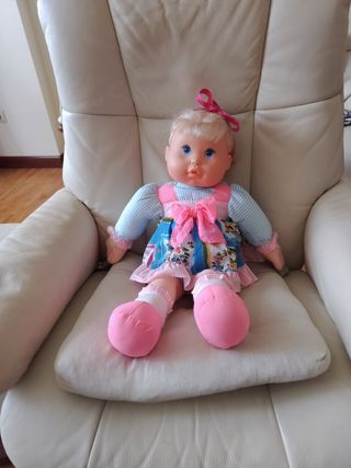 Muñeca de trapo y blandita 