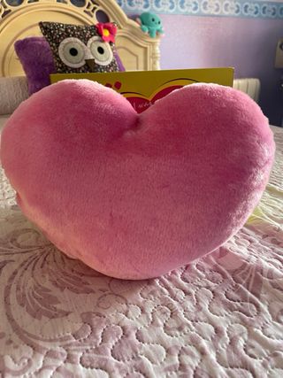 Radio cojín corazon