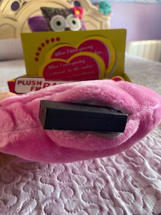 Radio cojín corazon