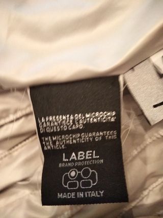 Abrigo de pelo de zorro azul reversible