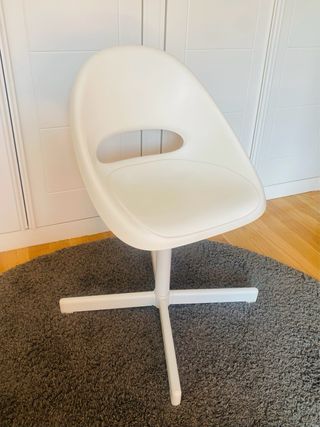 Silla Loberget / Sibben blanca ikea niño