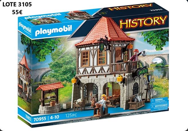 Lote 3105 Playmobil ref. 70955 Museo medieval