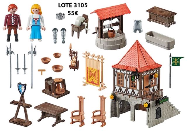Lote 3105 Playmobil ref. 70955 Museo medieval