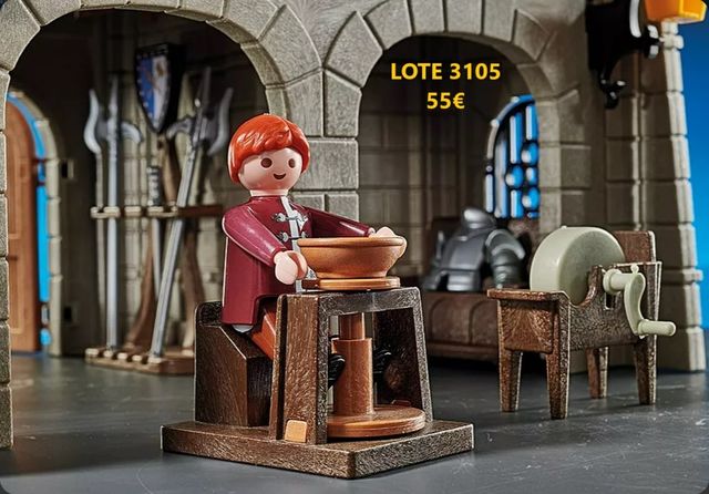 Lote 3105 Playmobil ref. 70955 Museo medieval