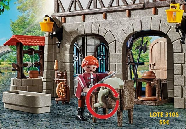 Lote 3105 Playmobil ref. 70955 Museo medieval