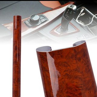 ROLLO VINILO MADERA COCHE 120X30 FUENGIROLA