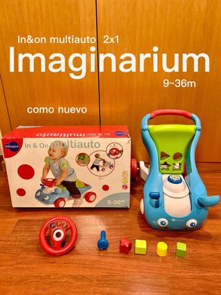 Cochecito y correpasillos con sonido imaginarium