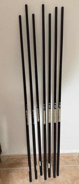  7 Varillas Hierros Dynamic Gold 105, Stiff.Negra.