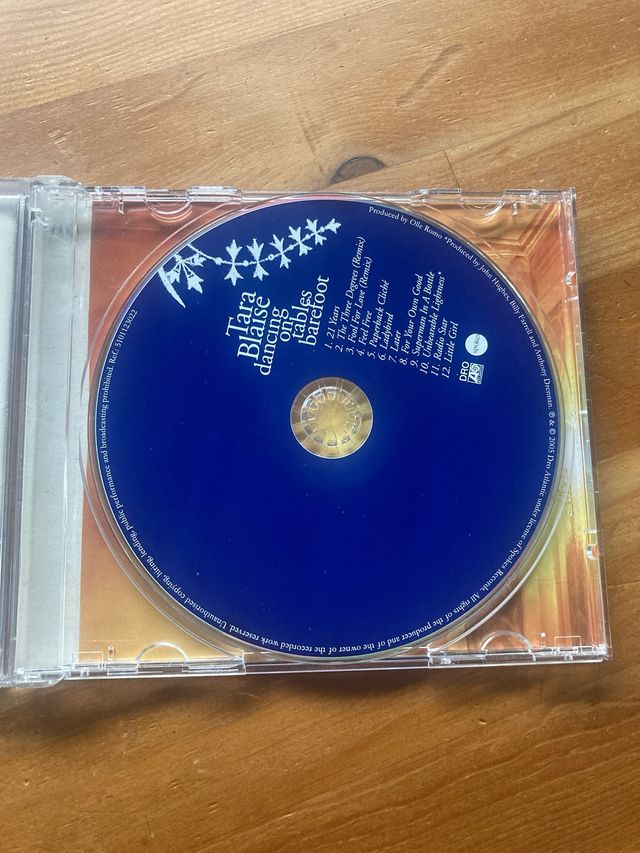 Tara Blaise - Dancing on the Tables Barefoot - CD