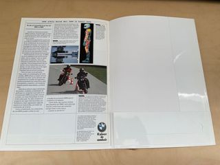 CATÁLOGO MOTOCICLETAS BMW 1990