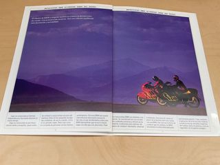 CATÁLOGO MOTOCICLETAS BMW 1990