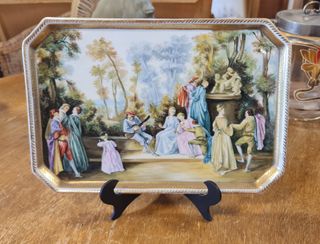 Bandeja de Servres musico 1870