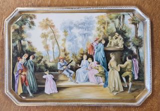 Bandeja de Servres musico 1870