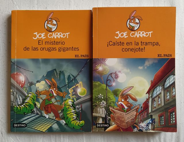 2 libros de Joe Carrot