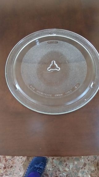 Plato para horno microondas 26 cm