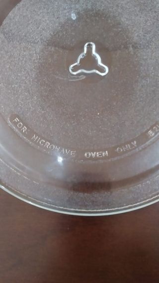 Plato para horno microondas 26 cm