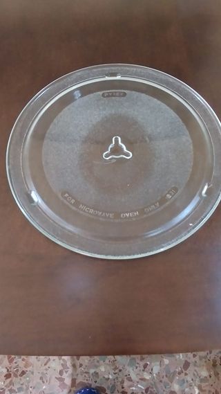 Plato para horno microondas 26 cm