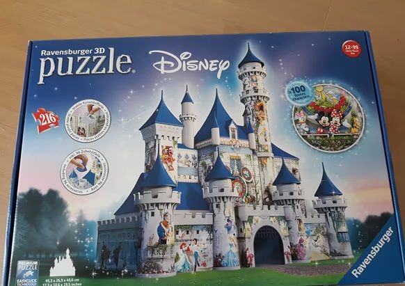 Castello Disney Puzzle 3D Ravensburger