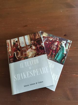 2 LIBRI 'IL TEATRO DI SHAKESPEARE'