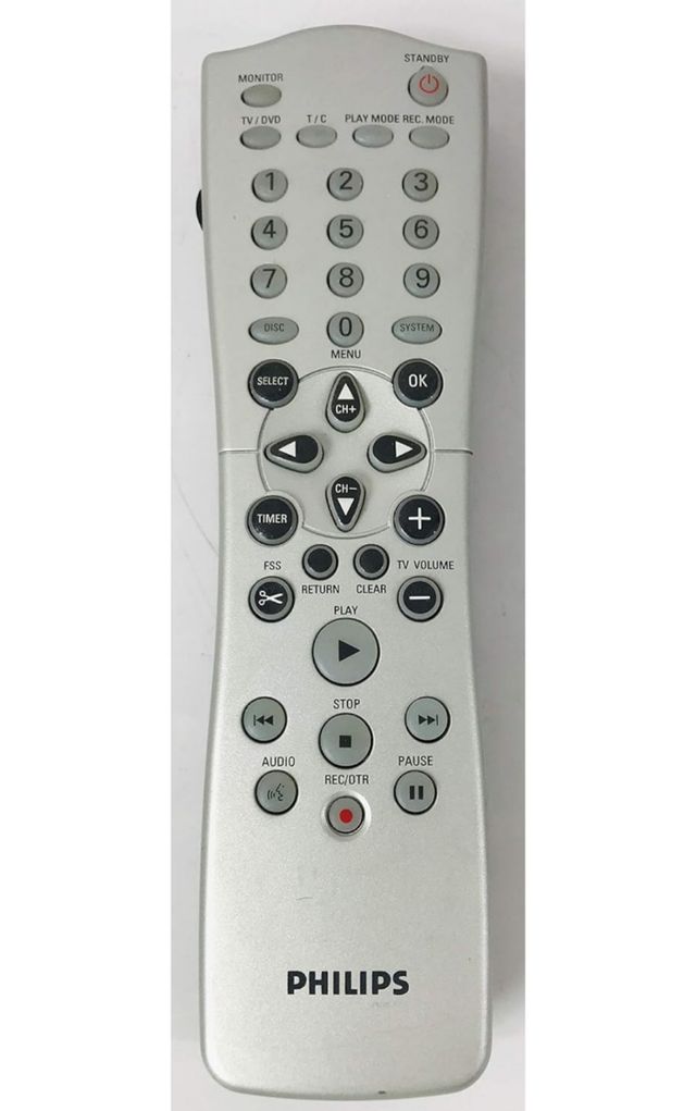 Philips DVDR75 Reproductor/grabador