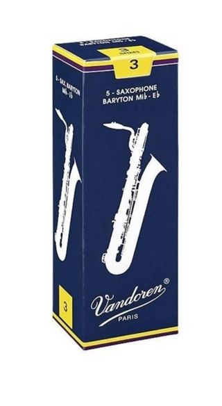 Caja de cañas saxo barítono