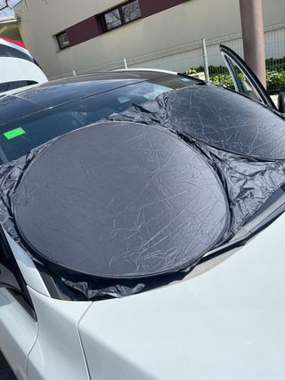 Protector Asiento y Parasol plegable.