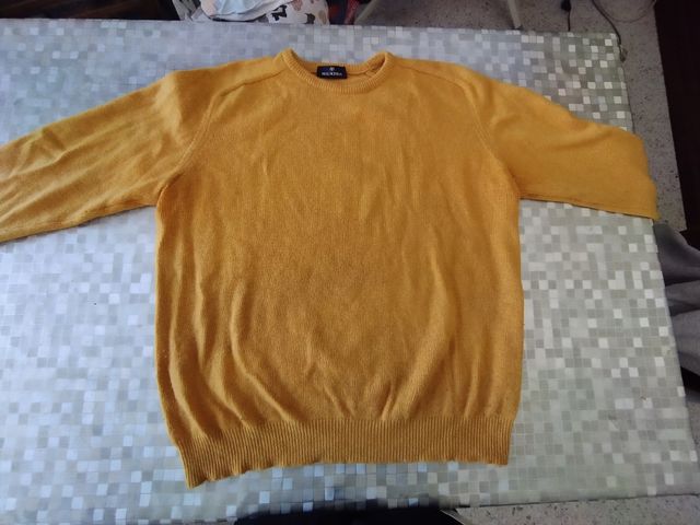 Maglione girocollo lana donna uomo Malagrida XXL