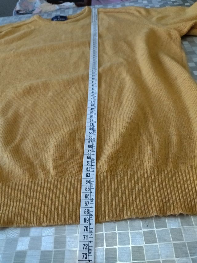 Maglione girocollo lana donna uomo Malagrida XXL