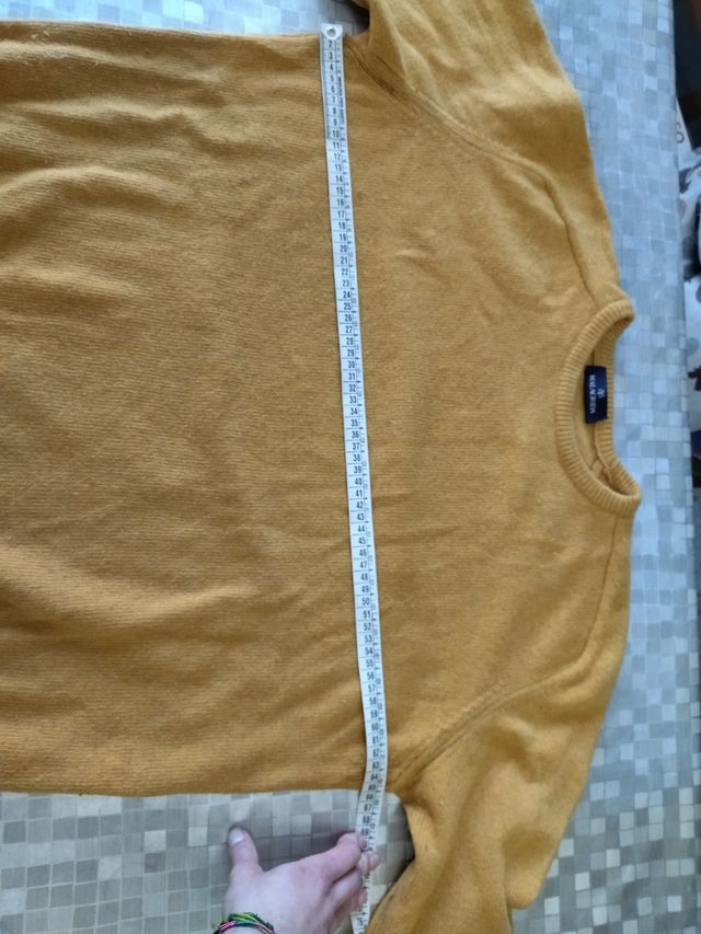 Maglione girocollo lana donna uomo Malagrida XXL