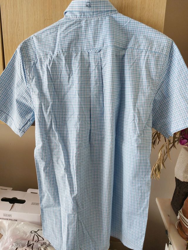 Camisa hombre manga corta