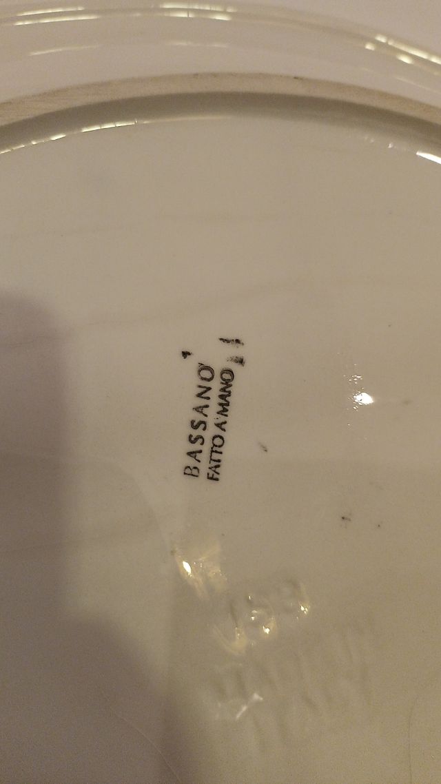 Vassoio in ceramica Bassano - Italia