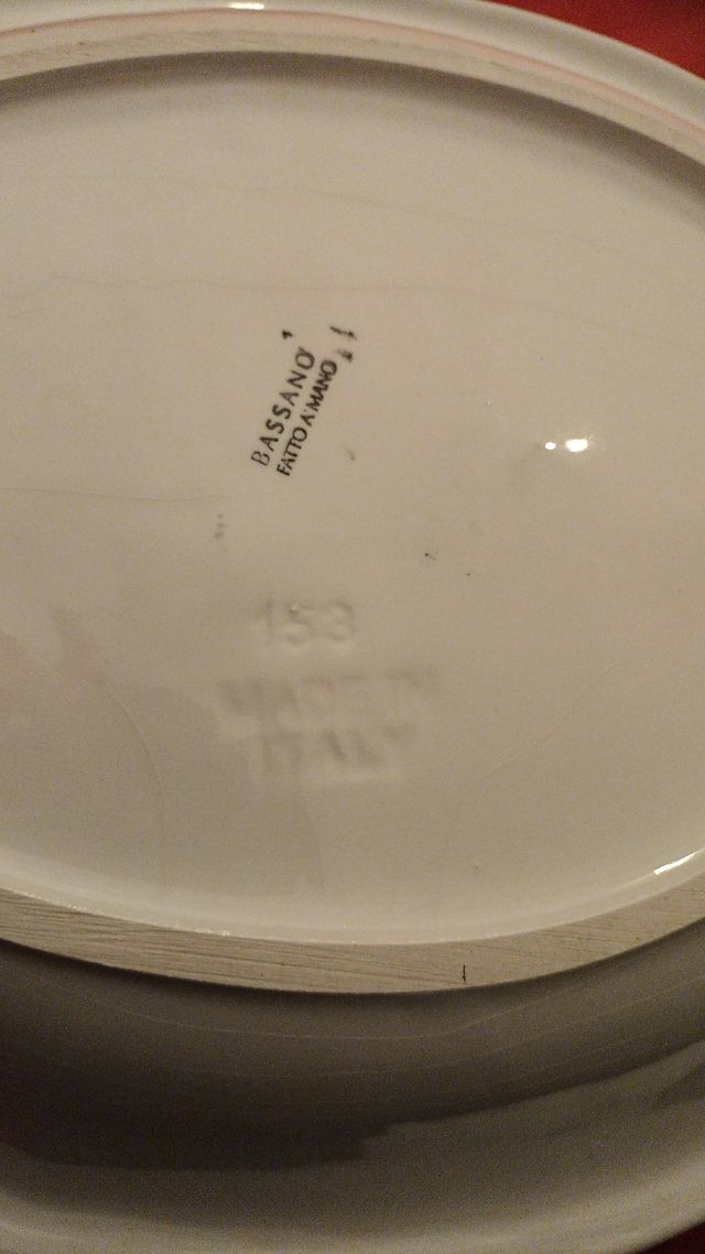 Vassoio in ceramica Bassano - Italia