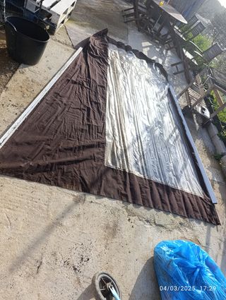 Toldo marron