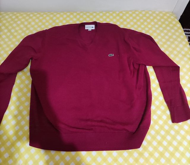 Camisola Lacoste feminina e masculina