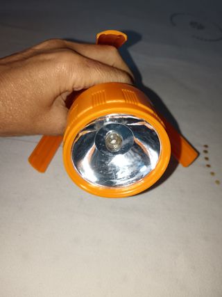 Linterna + Baliza de señalización. Vintage