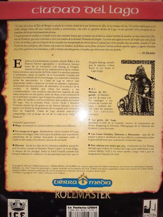 La ciudad del lago. Juego de Rol