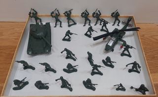 Cubo fuerzas militares -soldaditos