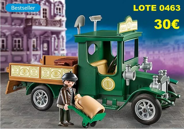 Lote 0463 Playmobil ref. 70937 Camión de reparto